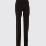 Pantalone a sigaretta in tessuto tecnico 100054A3NV I76 PINKO Grigio corvo 