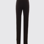 Pantalone a sigaretta in tessuto tecnico 100054A3NV I76 PINKO Grigio corvo 