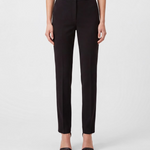 Pantalone a sigaretta in tessuto tecnico 100054A3NV I76 PINKO Grigio corvo 