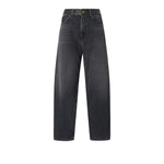 Jeans ballon fit 103857A3GW PJ4 PINKO Black scuro 