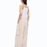 Top a costine con ricami gioiello 104109A3J4 Z04 PINKO Bianco brill. 