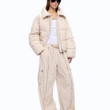 Top a costine con ricami gioiello 104109A3J4 Z04 PINKO Bianco brill. 