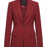 Giacca in tessuto tecnico 104903A3AH R59 PINKO Rosso rio 