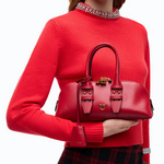 Borsa piccola a mano in pelle 105334A0QO R59Q PINKO Rosso rio antique gold 