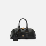 Borsa piccola a mano in pelle 105334A0QO Z99Q PINKO Nero-antique gold 