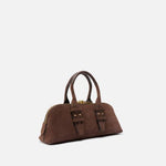 Borsa piccola in pelle 105334A2JH L74V PINKO Marrone castano mat gold 