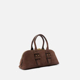 Borsa piccola in pelle 105334A2JH L74V PINKO Marrone castano mat gold 