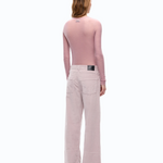 Maglia girocollo con paillettes 105398A2PM O06 PINKO Viola ghiaccio 