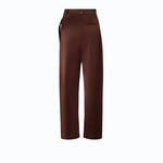 Pantaloni in satin a portafoglio 105570A3GB L86 PINKO Ciocc. amaro 