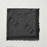 Pashmina logata 106017A2ZH Z99 PINKO Nero limousine 