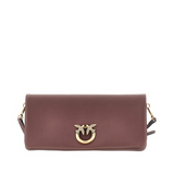Pocchette in pelle con tracolla 106022A0QO L88Q PINKO Castano intenso-antique gold 