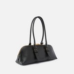 Borsa grande a spallal in pelle 106169A0QO Z99Q PINKO Nero-antique gold 