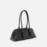 Borsa grande a spallal in pelle 106169A0QO Z99Q PINKO Nero-antique gold 