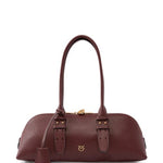 Borsa grande a spalla in pelle 106169A3CX L88Q PINKO Castano intenso-antique gold 