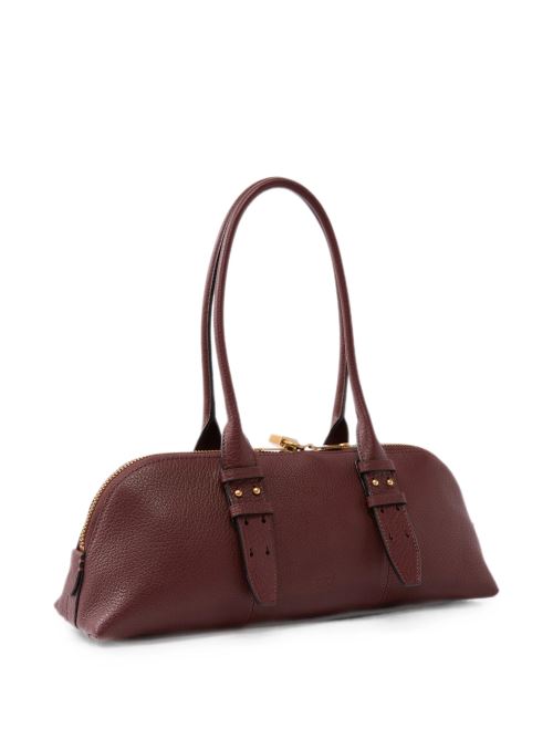 Borsa grande a spalla in pelle 106169A3CX L88Q PINKO Castano intenso-antique gold 