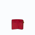 Portafoglio mini in pelle 106206A0F1 R59Q PINKO Rosso rio antique gold 