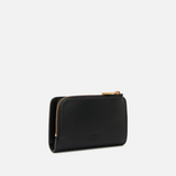 Portafoglio mini in pelle 106206A0F1 Z99Q PINKO Nero-antique gold 
