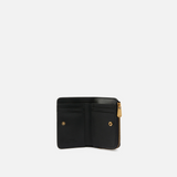 Portafoglio mini in pelle 106206A0F1 Z99Q PINKO Nero-antique gold 
