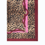 Foulard con stampa maculata 106656A3IN RN4 PINKO Rosso/rosa 