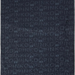 Stola logata 106658A3KH G03 PINKO Blu marino cupo 