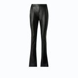 Pantaloni slim fit svasati effetto nappa 107127A3EQ Z99 PINKO Nero limousine 