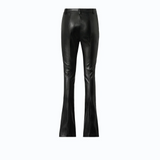 Pantaloni slim fit svasati effetto nappa 107127A3EQ Z99 PINKO Nero limousine 