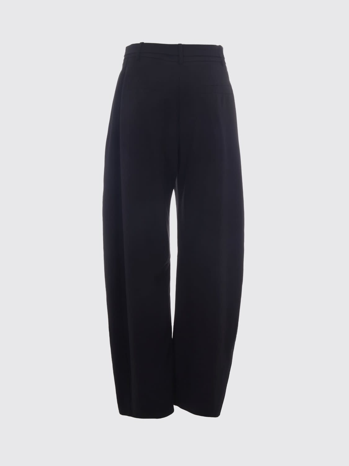 Pantaloni con cintura 107201A18E Z99 PINKO Nero limousine 