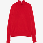 Maglia collo alto in lana e cachemire 107204A3G1 R66 PINKO Rosso-intenso 