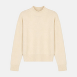 Lupetto in lana 107205A3G1 C15 PINKO Beige rugiada gelata 