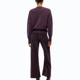 Cardigan in lana e cashmere 107212A3G1 W63 PINKO Viola prugna perfetto 
