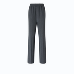 Pantaloni a gamba dritta con vita elasticizzata 107213A3AH I76 PINKO Grigio corvo 