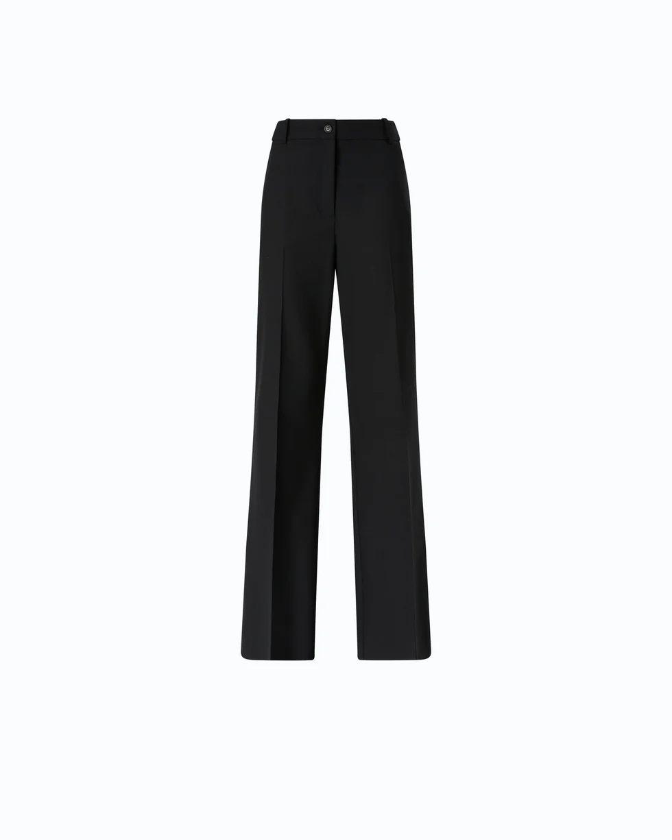 Pantalone sartoriale in fresco di lana 107214A3G3 Z99 PINKO Nero limousine 