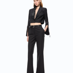 Pantalone sartoriale in fresco di lana 107214A3G3 Z99 PINKO Nero limousine 