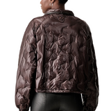 Giacca trapuntata 107223A3FI L72 PINKO Marrone testa moro 