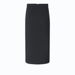 Gonna pencil in punto stoffa 107229A3AH I76 PINKO Grigio corvo 