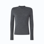 Maglia in lana merino con spalline rimovibili 107246A3FY I76 PINKO Grigio corvo 