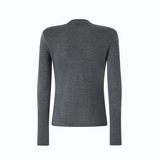 Maglia in lana merino con spalline rimovibili 107246A3FY I76 PINKO Grigio corvo 