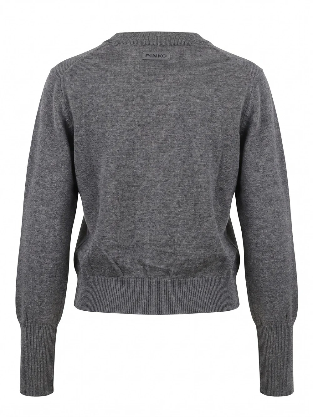 Maglia senza maniche con cardigan integrato 107259A3FY I76 PINKO Grigio corvo 