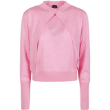 Maglia senza maniche con cardigan integrato 107259A3FY O00 PINKO Rosa garofano 