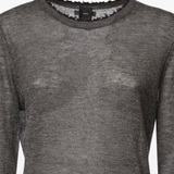 Maglia leggera in lana e cashmere 107328A3IQ I76 PINKO Grigio corvo 