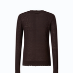 Maglia leggera in lana e cashmere 107328A3IQ M05 PINKO Marrone java 