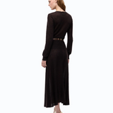 Maglia leggera in lana e cashmere 107328A3IQ M05 PINKO Marrone java 