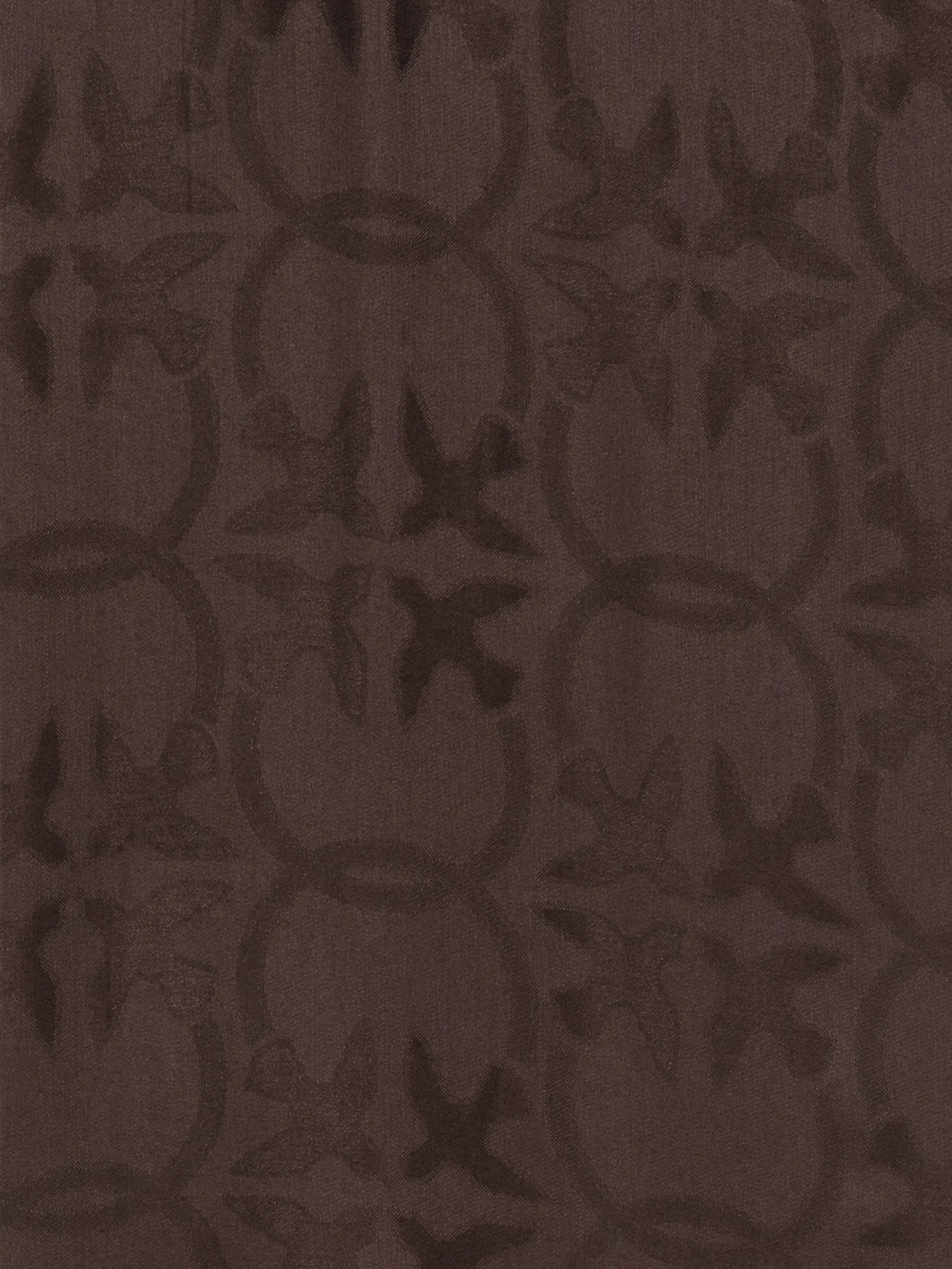 Foulard con logo monogram 107379A3JK L72 PINKO Marrone testa moro 