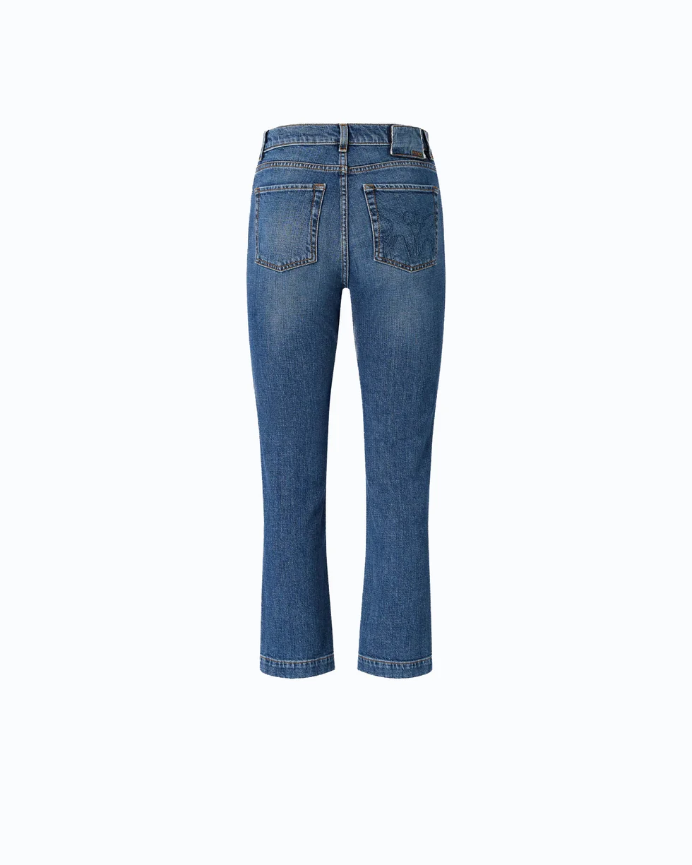 Jeans slim cropped 107385A3KA PJD PINKO Lavaggio medio 