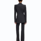 Giacca doppiopetto slim fit 107438A3AH I76 PINKO Grigio corvo 