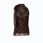 Top con schiena scoperta 107535A3GZ L72 PINKO Marrone testa moro 