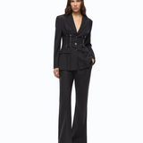 Giacca aderente con design bustier 107583A3G3 Z99 PINKO Nero limousine 