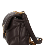 Borsa grande a tracolla Love Bag Puff Maxi Quilt New Buckle 107615A0F2 M12Q PINKO Marrone mascara-antique 