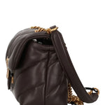 Borsa grande a tracolla Love Bag Puff Maxi Quilt New Buckle 107615A0F2 M12Q PINKO Marrone mascara-antique 