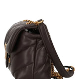 Borsa grande a tracolla Love Bag Puff Maxi Quilt New Buckle 107615A0F2 M12Q PINKO Marrone mascara-antique 
